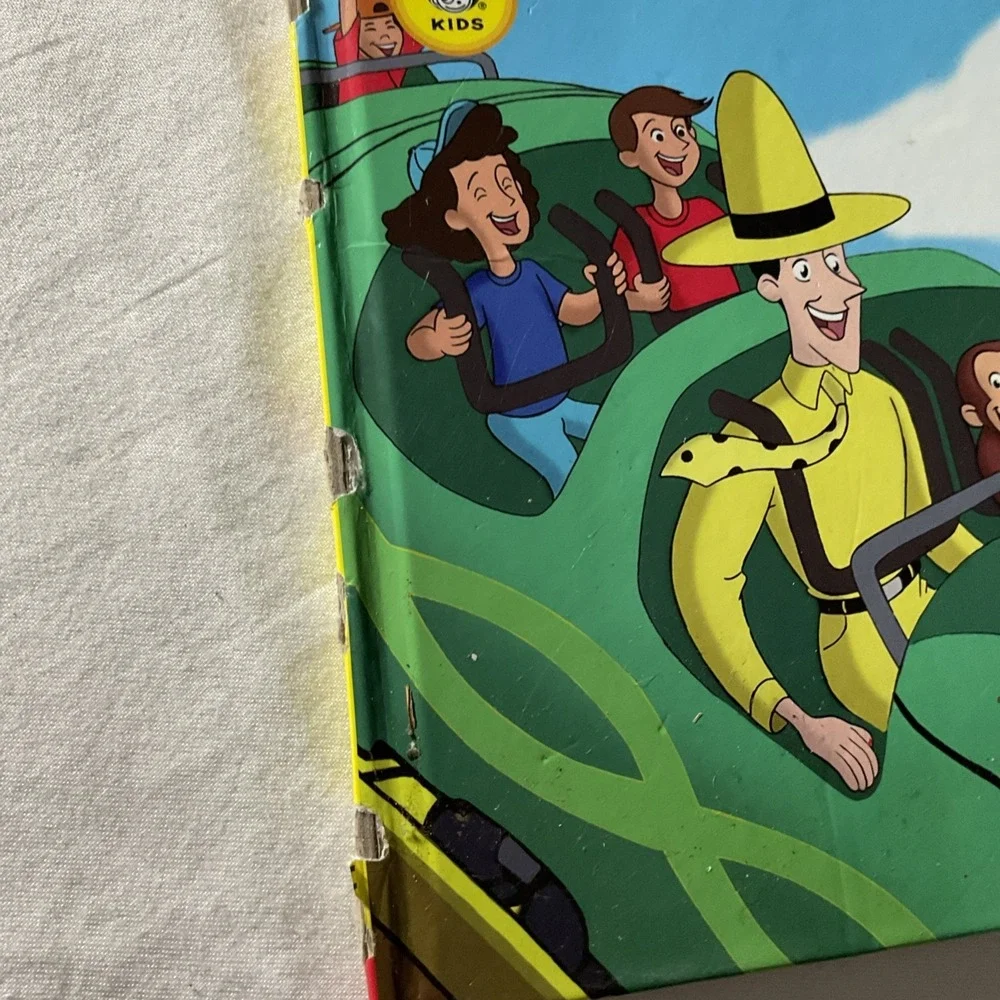 Curious George 5 Reader Book Lot Children's Level 1 Hardcover Readers